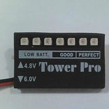 7 LEDs Battery Voltage Indicator Monitor Receiver for RC Model Car Drone