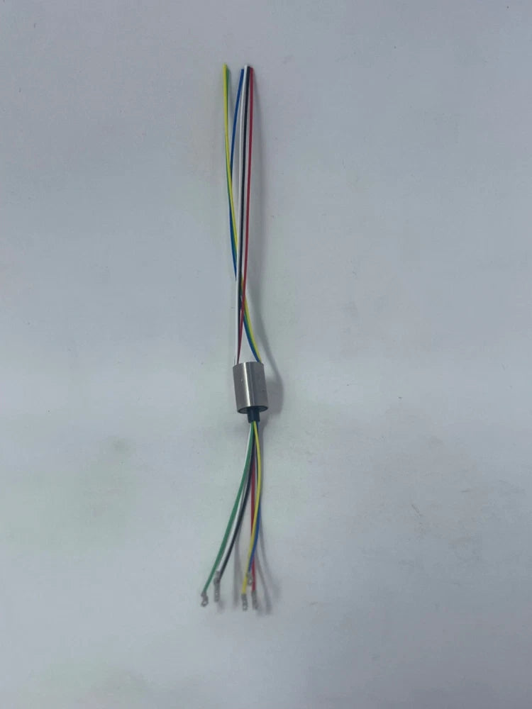 Yuneec camera slip ring repair part with multicolored wire harness