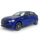 1:24 Maserati Levante SUV Model Car Diecast Metal Vehicle for Collection Blue