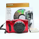 Fujifilm FinePix F770EXR (Dark Red) Compact Digital Camera [Near Mint]