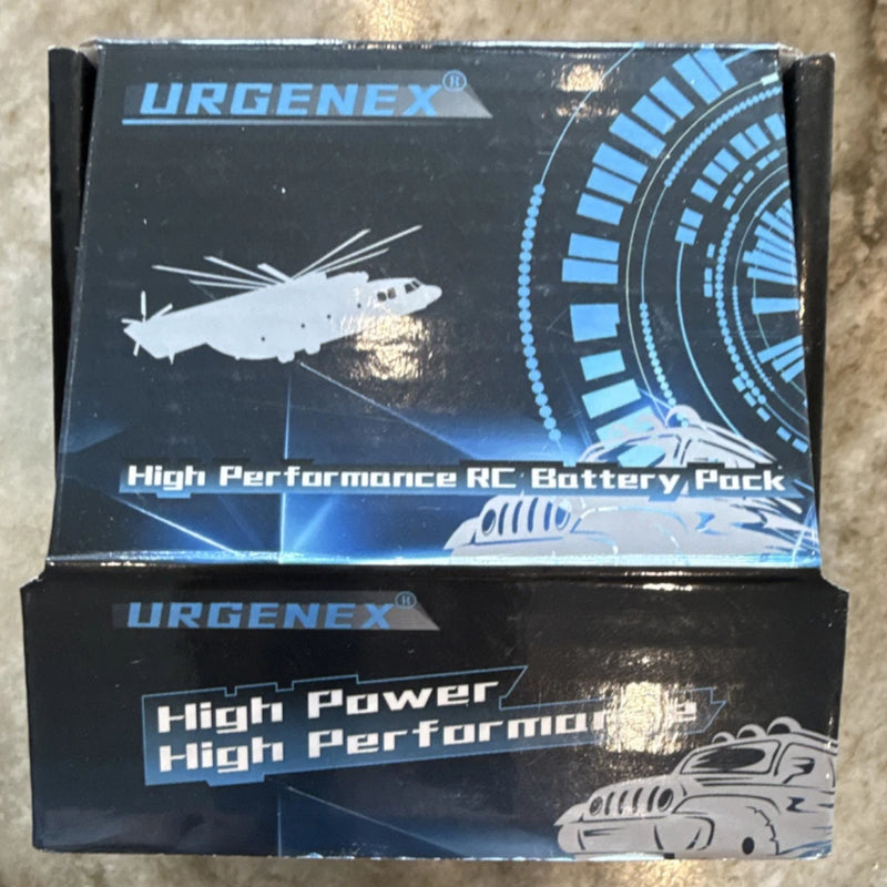 URGENEX 2S LiPo Battery 1100mAh 7.4V for XLH Q903 Q901 Q902 1:16 RC Models Battery