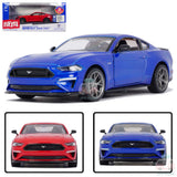 1/34 Ford Mustang GT 2018 Model Car Diecast Toy Vehicle Kids Gift Collection