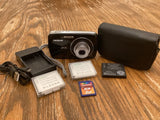 Panasonic LUMIX DMC-S3 14.1MP Digital Camera, 3 Batteries, SD Card, Case Charger
