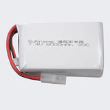 1Pack 7.4V 6000mAh 30C Li-po Battery for X Tamiya Hornet 18FW Remote control Car Battery