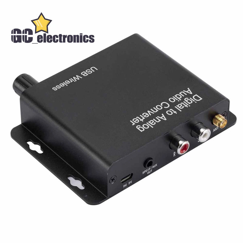 Digital to Analog Converter Optical Fiber Coaxial Spdif Audio Adapter A3GS