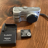 Panasonic Lumix DMC-TZ1 Digital Camera 10x Optical Zoom 5MP With Battery/Charger