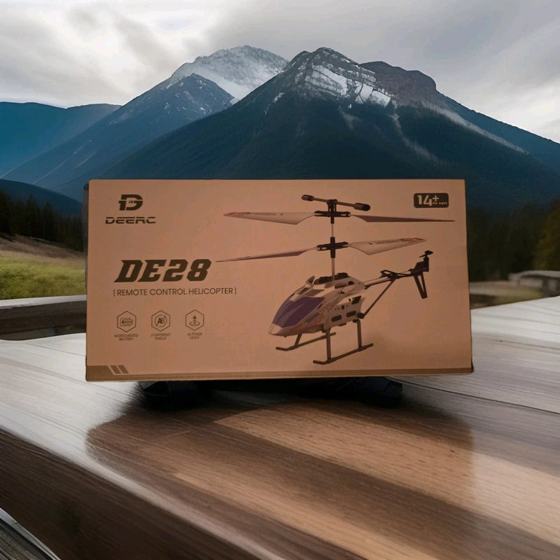 DEERC Remote Control Helicopter, 3.5 CH Altitude Hold RC Helicopters w/Gyro...