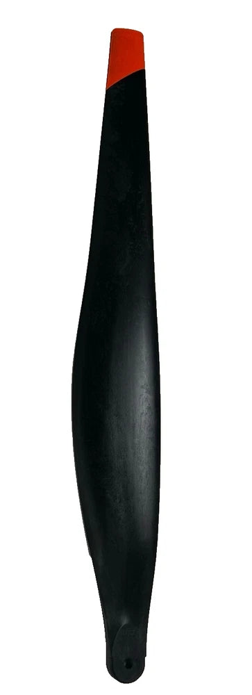 DJI Agras T40 propeller blade, black with red tip