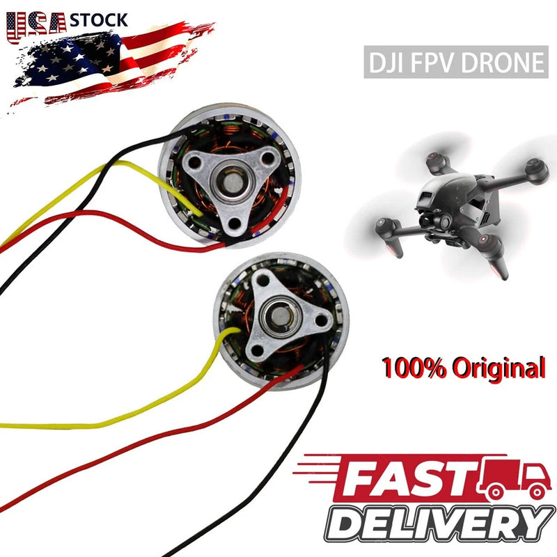 OEM Front Rear Left Right Power Arm Motor + Cable Replacement For DJI FPV Drone