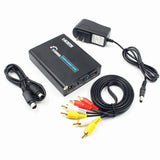 AV to HDMI Video Converter Digital Audio Video Decoder Adapter with AV Cable