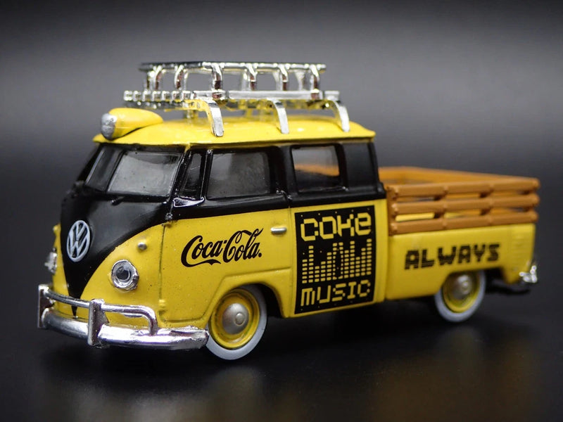 1950-1967 VW VOLKSWAGEN DOUBLE CAB PICKUP TRUCK 1:64 SCALE DIECAST MODEL CAR