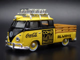 1950-1967 VW VOLKSWAGEN DOUBLE CAB PICKUP TRUCK 1:64 SCALE DIECAST MODEL CAR
