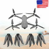 2 Pairs Low-Noise 3-Blade 8743FCarbon Fiber Propellers  For DJI Mavic 2 Pro/Zoom
