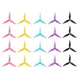 20pcs Fpv Drone Props Propeller: Gemfan Hurricane 51477 Tri-Blade 5 Inch Prop...