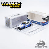 Tarmac Works 1:64 RWB 993 Liberty Walk blue white Diecast Model Car
