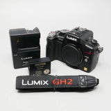 Panasonic LUMIX DMC-GH2 16.0MP Digital Camera - Black (Body Only) - 3,245 Clicks