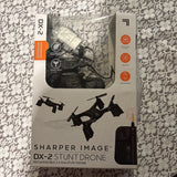 SHARPER IMAGE DX-2 STUNT DRONE RECHARGEABLE 2.4 GHz STUNT DRONE