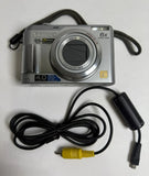 Panasonic LUMIX DMC-LZ1 4.0 MP Digital Camera - Silver For Parts/Repair