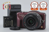 Panasonic LUMIX DMC-GF3 Brown 12.1 MP 14-42 Lens [Japanese Language Only]