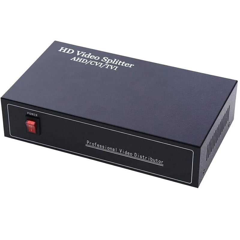 BNC Coaxial HD 4 in 8 Out Ports AHD/CVI/TVI Video Distributor Amplifier Distribu