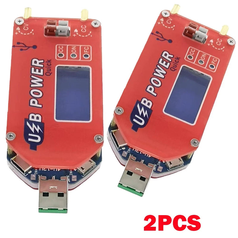 2Pcs USB DC 5V to 3.3V-24V 15W Adjustable Step Up/Down Power Supply Modules NEW