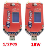 1/2Pcs USB DC 5V to 3.3V-24V 15W Adjustable Step Up/Down Power Supply Module US