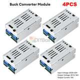 4PCS 200W 15A DC-DC 8~60V to 1~36V Synchronous Buck Converter Step-down Board
