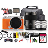 Panasonic Lumix S9 Mirrorless Camera 18-40mm & 50mm Lens Orange + Rode Mic