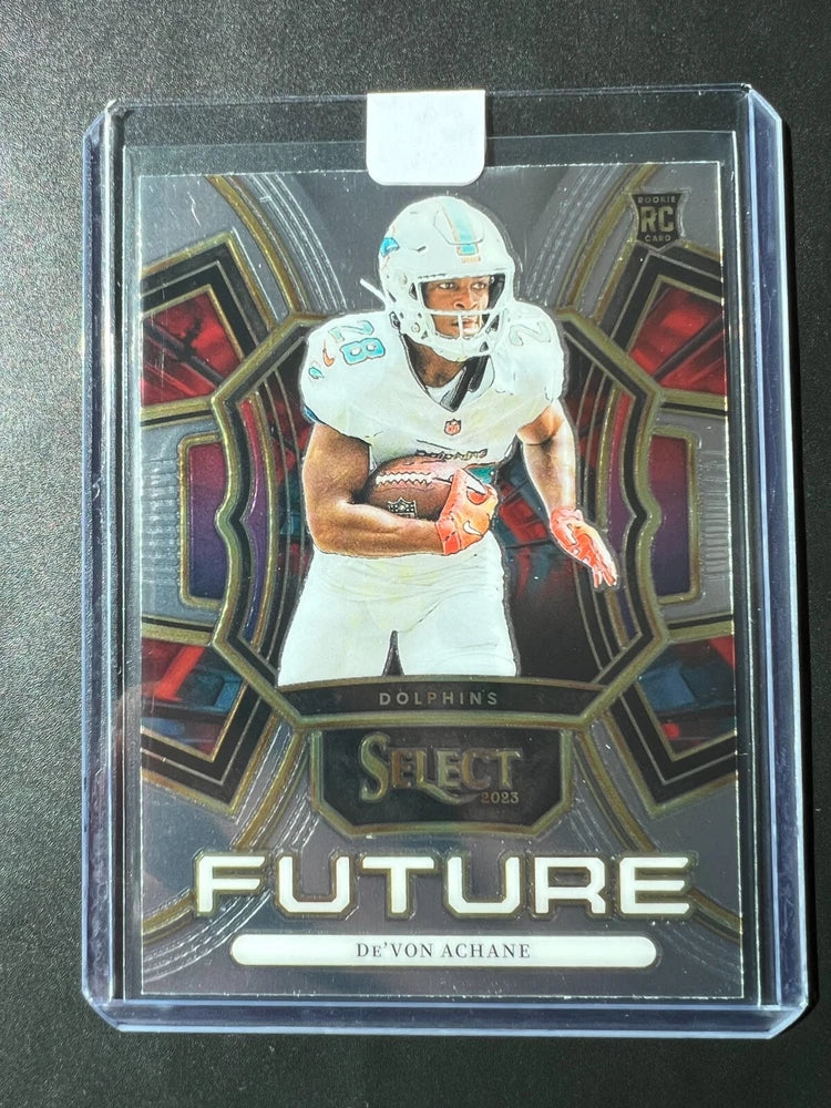 De'Von Achane 2023 Panini Select Football #FUT-DAC - FUTURE (RC) Converter