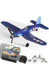 VOLANTEXRC Avi??n RC para principiantes, 4CH WWII RC Avi??n F4U Corsair con Ailero