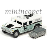 JOHNNY LIGHTNING JLSP094 2004 HUMMER H1 MONOPOLY with TOKEN 1/64 WHITE