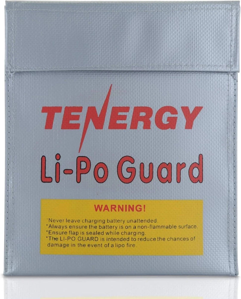 Tenergy Lipo Bag Fire Retardant Battery Bag Charging and Storage 7x9in TEN79