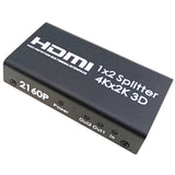 HDMI Splitter 1 In 2 Out Dual Video Output Audio Adapter 4K 2K 1080P Transmitter