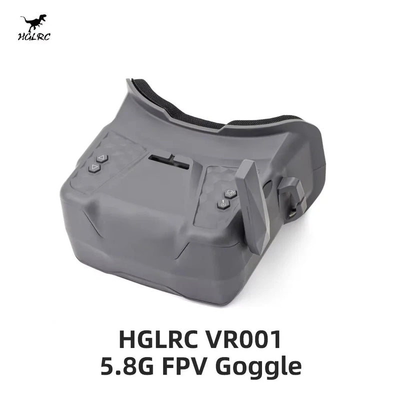 HGLRC VR001 5.8G 80CH FPV Goggle Monitor 4.3 Inch TF Card Video Recording