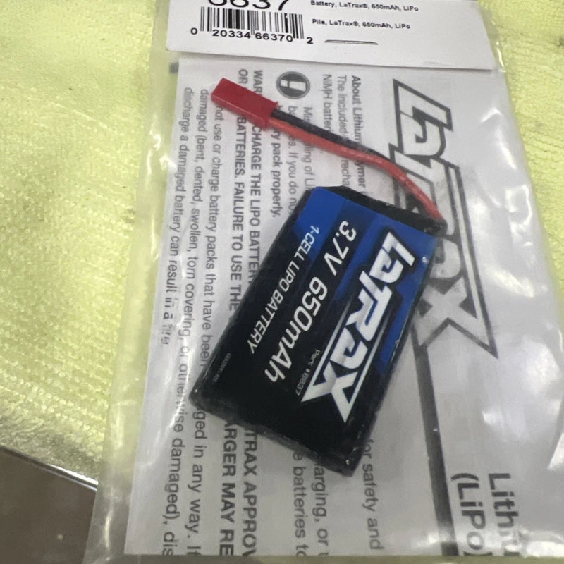 Traxxas 3.7V, 650mAh LiPo battery