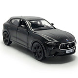 1:36 Maserati Levante GTS Model Car SUV Diecast Toy Cars Metal Vehicle Black