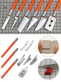 1Set Portable Military Model Tool Hobby Profiled Mini Hand Saw Craft Blade Parys