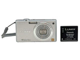 Panasonic LUMIX DMC-FX37 Silver 10.1MP Compact Digital Camera From Japan Used