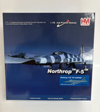 Hobby Master 1:72 F-5E Capona aircraft model boxed with blue jet graphic