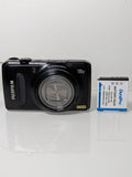 Fujifilm FinePix F300EXR 12.0MP Digital Camera (Tested Working)