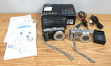 DMC-TZ5 PANASONIC LUMIX CAMERAS BLACK & SILVER AS IS FOR PARTS OR NOT WORKING