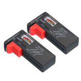 Universal Battery Testers, 2Pcs BT-168 Battery Volt Checker for Multi-size Model Battery