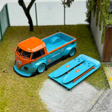 1/64 Scale T1 Widebody Blue Pickup ¨C Alloy Diecast Hauler Collectible Model