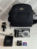 Panasonic Lumix DMC-ZS3 10.1MP Digital Camera 12x Leica Lens -Bag, case, 16GB SD