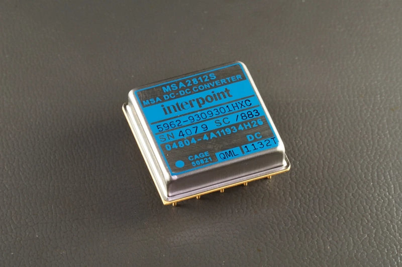 MSA2812S/883 Interpoint DC DC Converter 28V Input 12V Output MSA 5962-9309301HXC
