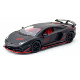 1:24 Lamborghini Aventador SVJ 63 Model Car Diecast Toy Cars Toys for Boys Black Battery