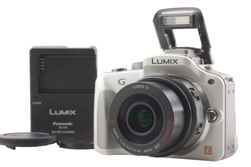 English OK! [ Top MINT ] Panasonic Lumix DMC-G3 16.0MP PZ 14-42mm Lens Japan