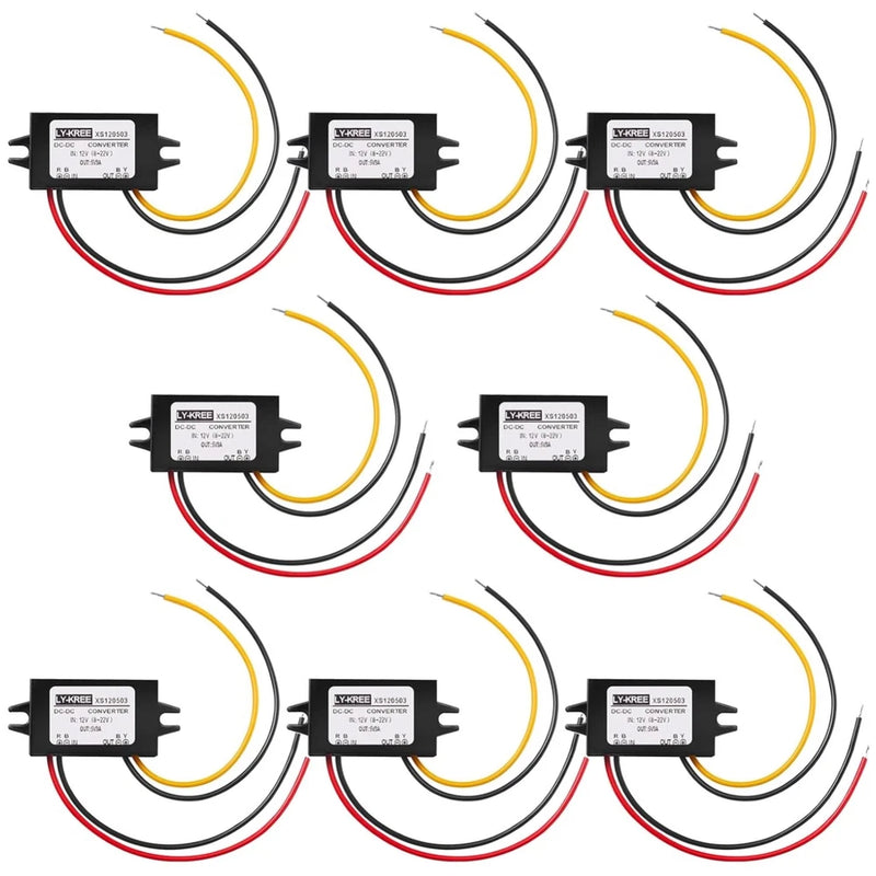 Car Power Adapter 12V to 5V Voltage Regulator