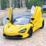 1:18 Mclaren 720S Supercar Sports Car Alloy Metal Diecast Model Car Hobbies Coll