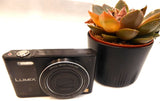 Panasonic Lumix DMC-SZ10 Digital Camera 16MP flip Screen Black tripod + m/card